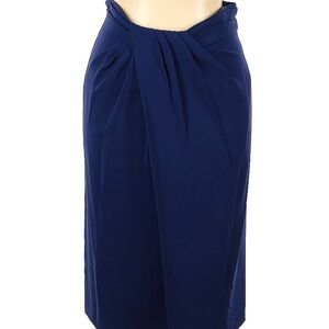 MM La Fleur Purple Silk Skirt Size 16